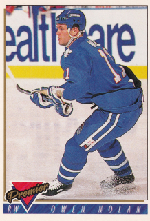 1993-94 Topps Premier - Owen Nolan #267