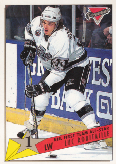 1993-94 O-Pee-Chee Premier - Luc Robitaille #90