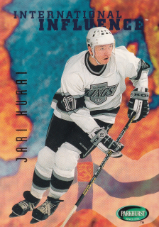 1995-96 Parkhurst International - Jari Kurri - International Influence #239