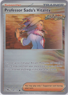 Professor Sada's Vitality (Pokeball Holo) #120