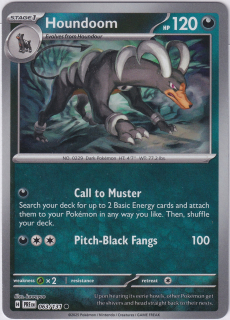Houndoom (Masterball Holo) #063