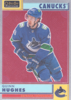 2022-23 UD O-Pee-Chee Platinum - Quinn Hughes - Retro #R-37