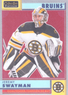 2022-23 UD O-Pee-Chee Platinum - Jeremy Swayman - Retro #R-59
