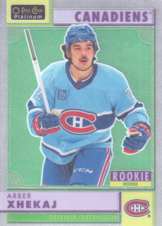 2022-23 UD O-Pee-Chee Platinum - Arber Xhekaj - Retro Rookie #R-90
