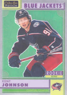 2022-23 UD O-Pee-Chee Platinum - Kent Johnson - Retro Rookie #R-71