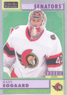 2022-23 UD O-Pee-Chee Platinum - Mads Sogaard - Retro Rookie #R-83