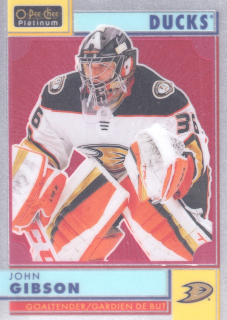 2022-23 UD O-Pee-Chee Platinum - John Gibson - Retro #R-50