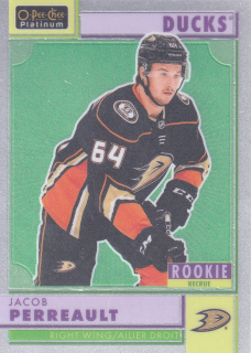 2022-23 UD O-Pee-Chee Platinum - Jacob Perreault - Retro Rookie #R-74