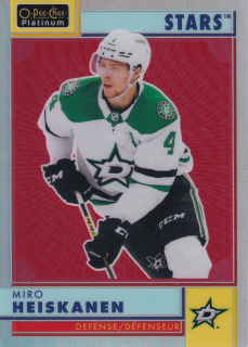 2022-23 UD O-Pee-Chee Platinum - Miro Heiskanen - Retro Rainbow #R-36