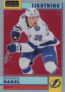 2022-23 UD O-Pee-Chee Platinum - Brandon Hagel - Retro Rainbow #R-45