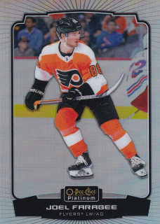 2022-23 UD O-Pee-Chee Platinum - Joel Farabee - Rainbow #25