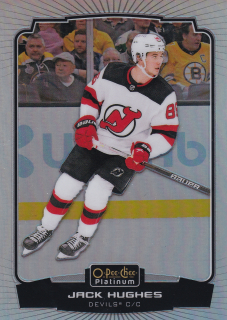2022-23 UD O-Pee-Chee Platinum - Jack Hughes - Rainbow #24