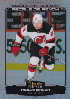 2022-23 UD O-Pee-Chee Platinum - Reilly Walsh - Marquee Rookie Rainbow #223