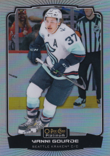 2022-23 UD O-Pee-Chee Platinum - Yanni Gourde - Rainbow #188