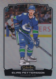2022-23 UD O-Pee-Chee Platinum - Elias Pettersson - Rainbow #20
