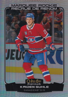 2022-23 UD O-Pee-Chee Platinum - Kayden Guhle - Marquee Rookie Rainbow #292