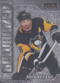 2022-23 UD O-Pee-Chee Platinum - Kris Letang - Galvanized #G-12
