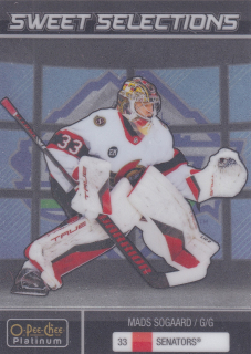 2022-23 UD O-Pee-Chee Platinum - Mads Sogaard - Sweet Selections #SS-13
