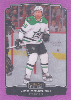 2022-23 UD O-Pee-Chee Platinum - Joe Pavelski - Matte Pink #48