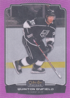 2022-23 UD O-Pee-Chee Platinum - Quinton Byfield - Matte Pink #68