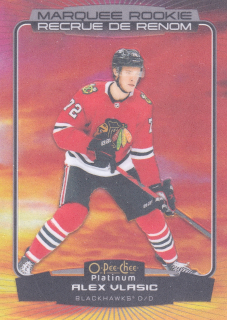 2022-23 UD O-Pee-Chee Platinum - Alex Vlasic - Marquee Rookie Sunset #235