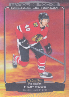 2022-23 UD O-Pee-Chee Platinum - Filip Roos - Marquee Rookie Sunset #281