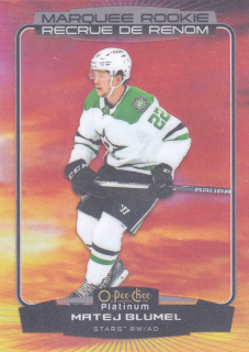 2022-23 UD O-Pee-Chee Platinum - Matěj Blumel - Marquee Rookie Sunset #262