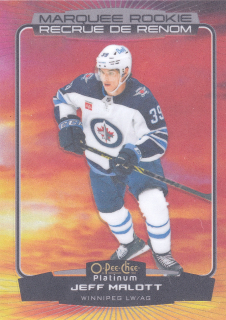 2022-23 UD O-Pee-Chee Platinum - Jeff Malott - Marquee Rookie Sunset #245