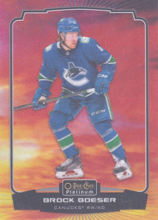 2022-23 UD O-Pee-Chee Platinum - Brock Boeser - Sunset #108