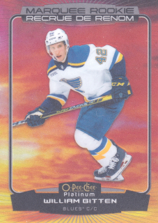 2022-23 UD O-Pee-Chee Platinum - William Bitten - Marquee Rookie Sunset #275