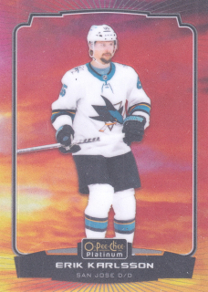 2022-23 UD O-Pee-Chee Platinum - Erik Karlsson - Sunset #154