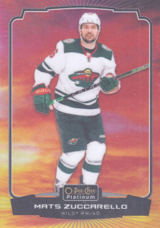 2022-23 UD O-Pee-Chee Platinum - Mats Zuccarello - Sunset #33