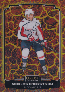 2022-23 UD O-Pee-Chee Platinum - Nicklas Backstrom - Hot Magma /499 #161