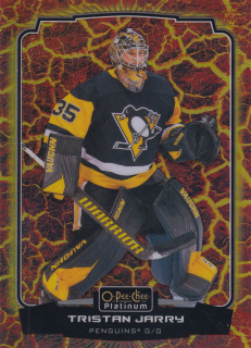 2022-23 UD O-Pee-Chee Platinum - Tristan Jarry - Hot Magma /499 #135