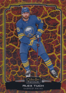 2022-23 UD O-Pee-Chee Platinum - Alex Tuch - Hot Magma /499 #59