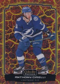 2022-23 UD O-Pee-Chee Platinum - Anthony Cirelli - Hot Magma /499 #199