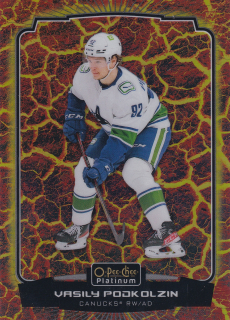 2022-23 UD O-Pee-Chee Platinum - Vasily Podkolzin - Hot Magma /499 #93