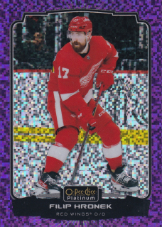 2022-23 UD O-Pee-Chee Platinum - Filip Hronek - Violet Pixels /299 #194