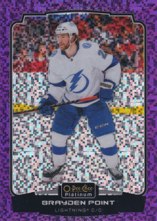 2022-23 UD O-Pee-Chee Platinum - Brayden Point - Violet Pixels /299 #164