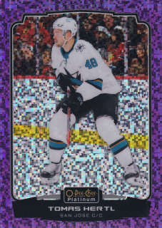 2022-23 UD O-Pee-Chee Platinum - Tomáš Hertl - Violet Pixels /299 #74
