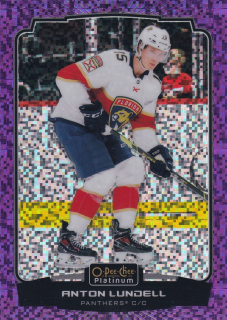 2022-23 UD O-Pee-Chee Platinum - Anton Lundell - Violet Pixels /299 #13