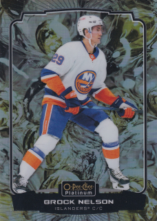 2022-23 UD O-Pee-Chee Platinum - Brock Nelson - Liquid Metal /349 #49