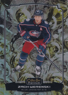 2022-23 UD O-Pee-Chee Platinum - Zach Werenski - Liquid Metal /349 #90