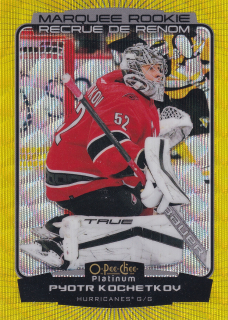 2022-23 UD O-Pee-Chee Platinum - Pyotr Kochetkov - Marquee Rookie Neon Yellow Surge #224