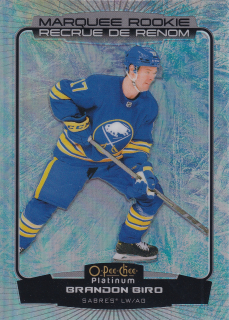 2022-23 UD O-Pee-Chee Platinum - Brandon Biro - Marquee Rookie Arctic Freeze /99 #246