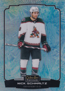2022-23 UD O-Pee-Chee Platinum - Nick Schmaltz - Arctic Freeze /99 #180