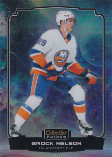 2022-23 UD O-Pee-Chee Platinum - Brock Nelson - Cosmic /65 #49