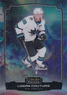 2022-23 UD O-Pee-Chee Platinum - Logan Couture - Cosmic /65 #42