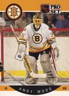 1990-91 Pro Set - Andy Moog #10