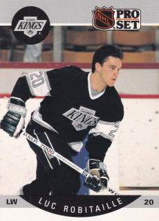 1990-91 Pro Set - Luc Robitaille #126